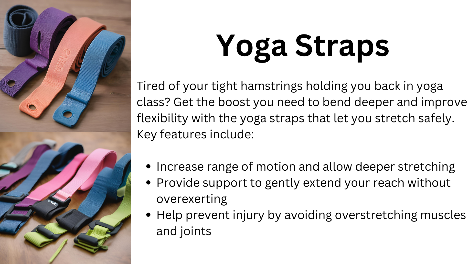 Yoga straps 1st slide