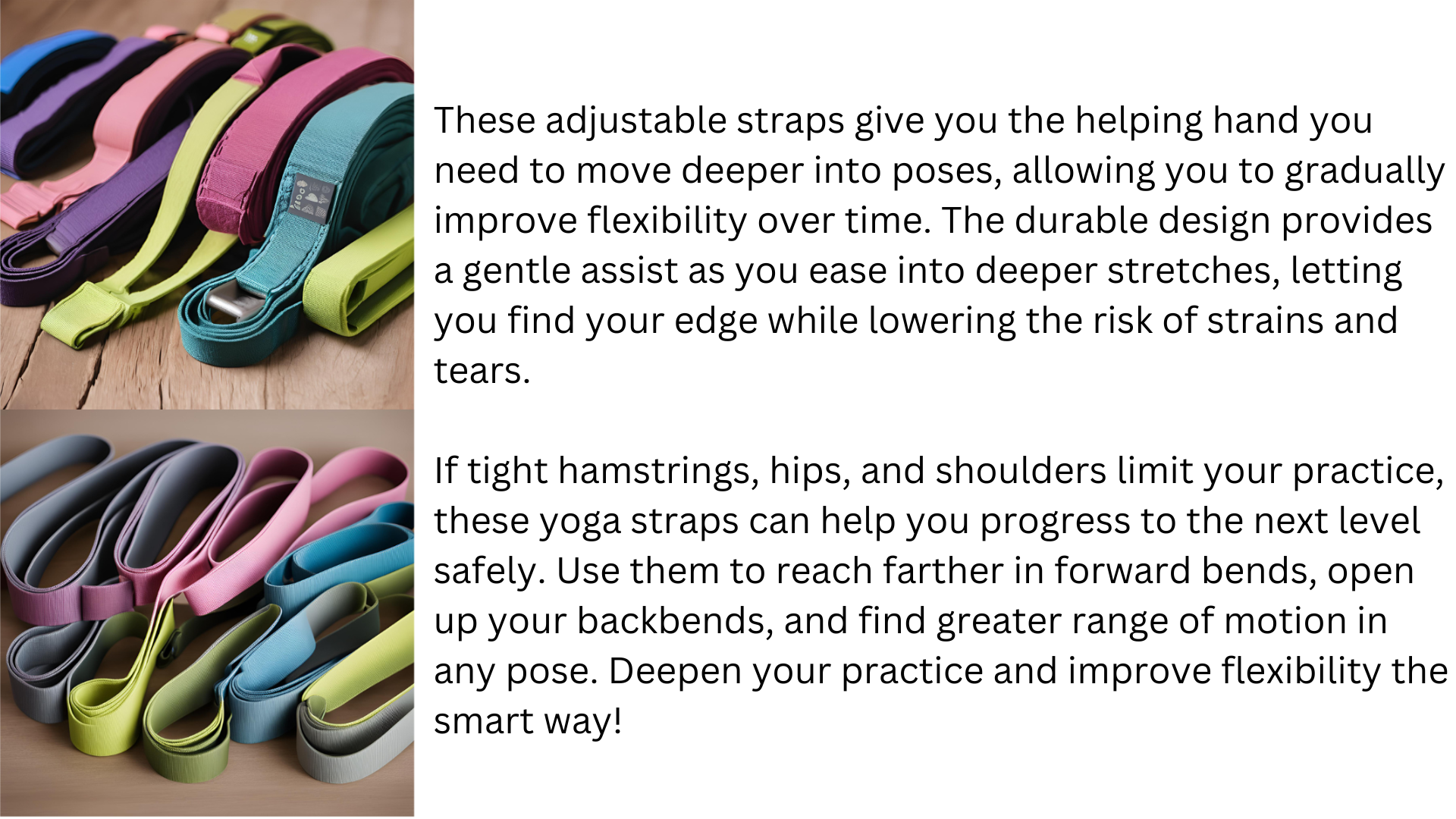 Yoga straps 2nd slide