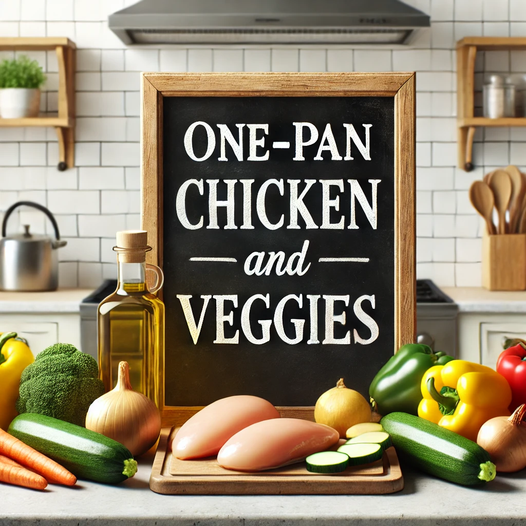 One-Pan Chicken and Veggies