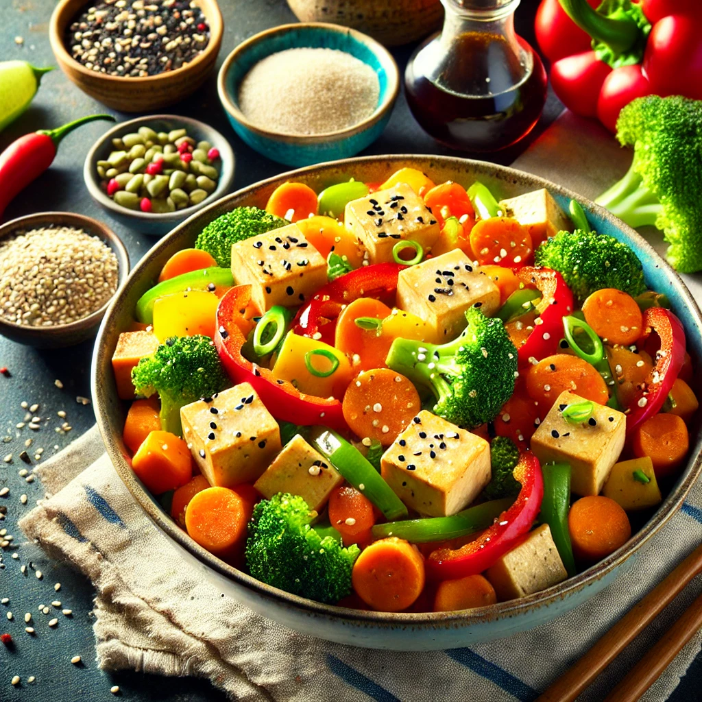 Vegan Tofu Stir-Fry