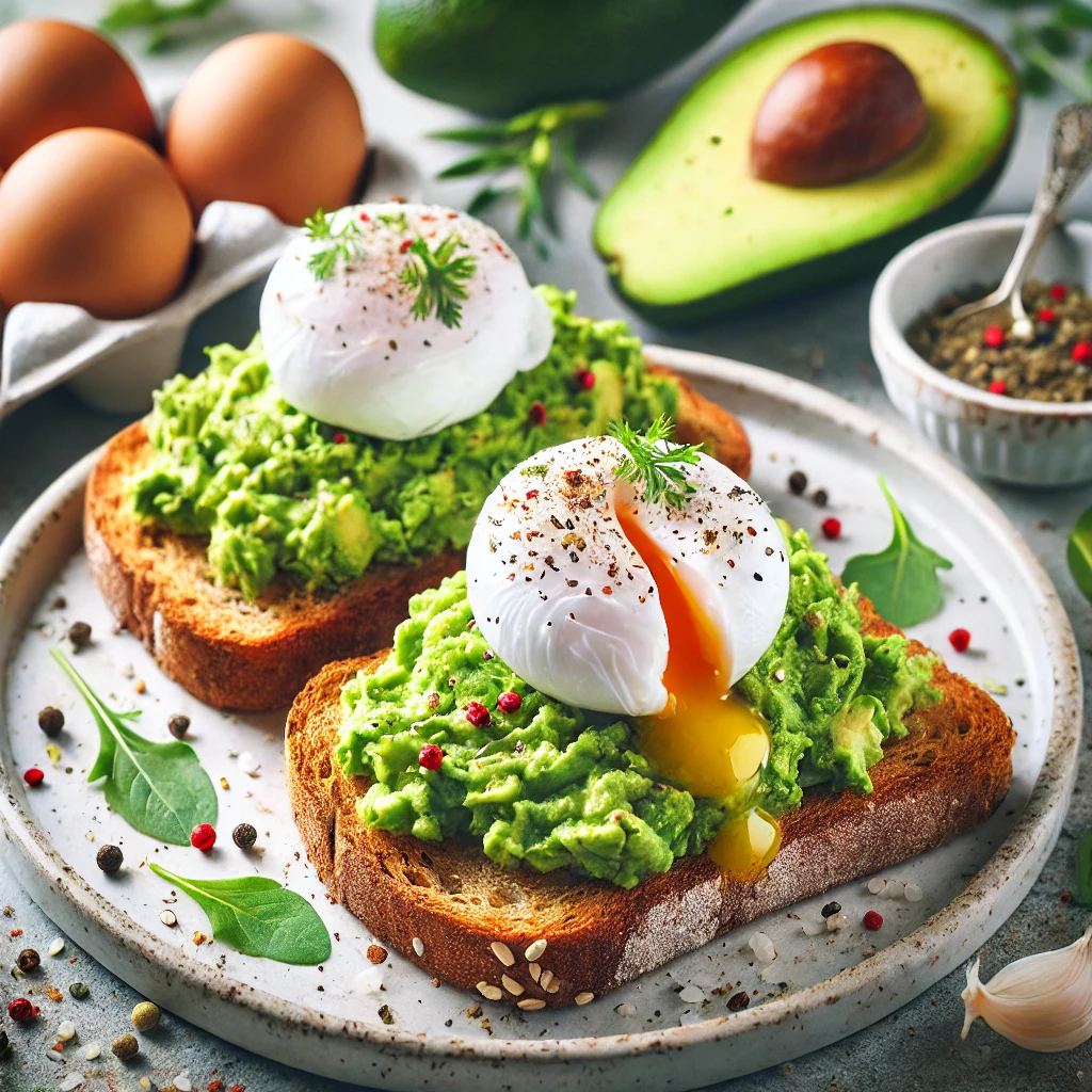 Avocado Toast with Poached Egg