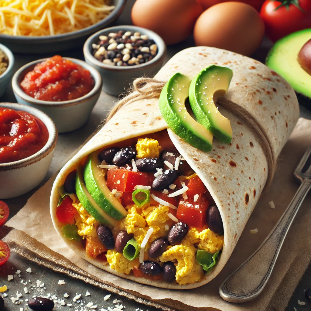 Healthy Breakfast Burrito