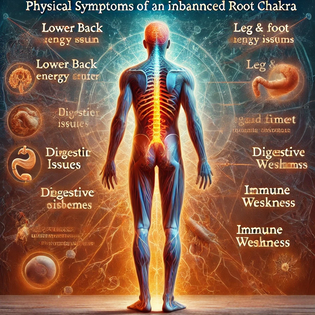 identify imbalanced root energy center