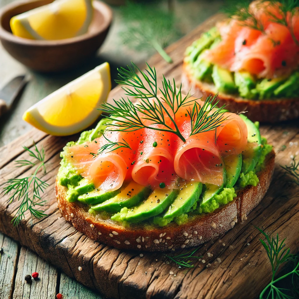 Avocado Toast with Smoked Salmon