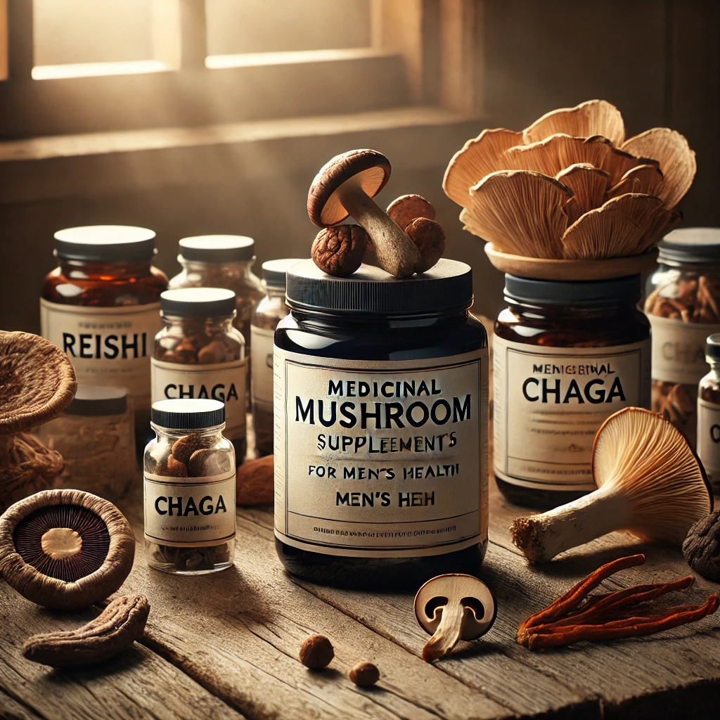 The Ultimate Guide to Supplements for Men: Medicinal Mushrooms